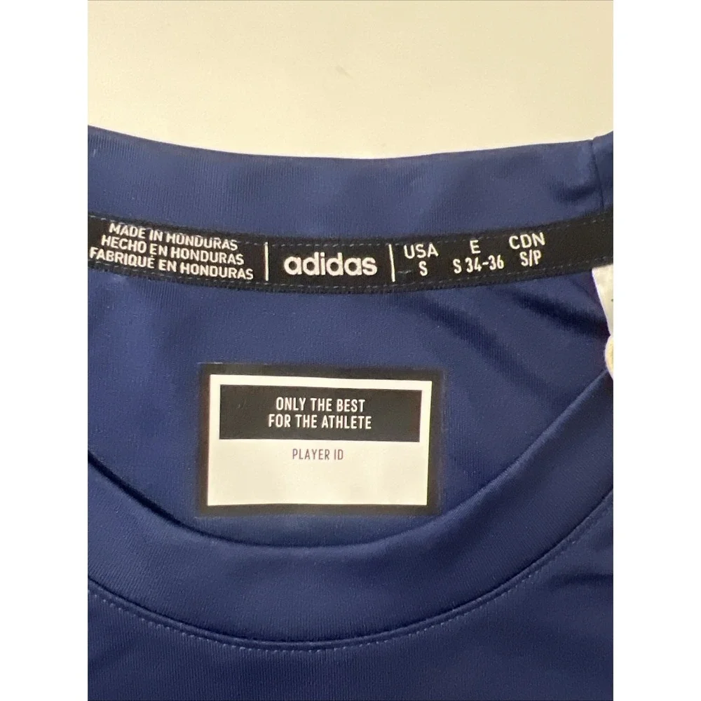 Adidas Navy Blue Regular Fit‎ JF1534 T-Shirt Size Small , S, NWT